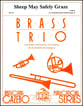 SHEEP MAY SAFELY GRAZE BRASS TRIO cover